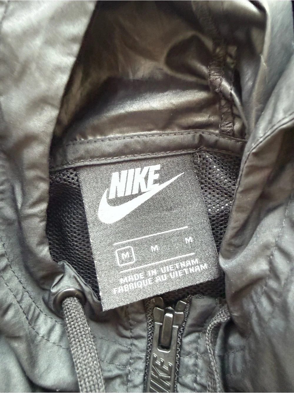 Nike Women's Sportswear Repel Windbreaker Hooded Jacket Size Medium